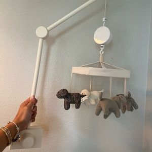 Pottery Barn Kids Knit Doggy Crib Mobile